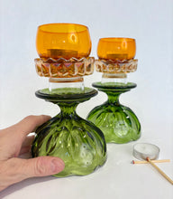 Load image into Gallery viewer, Empilades petites ORANGÉ - CLAIR - OLIVE