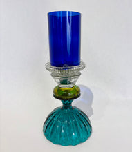 Load image into Gallery viewer, Empilade moyenne COBALT - LIME - TURQUOISE