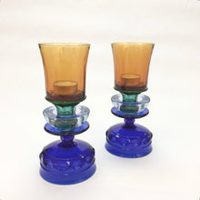 Load image into Gallery viewer, Empilade petite AMBRE - BLEU- COBALT