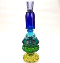 Load image into Gallery viewer, Empilade grande COBALT - TURQUOISE - JAUNE