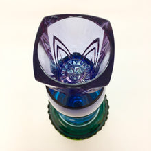 Load image into Gallery viewer, Empilade grande COBALT - TURQUOISE - JAUNE