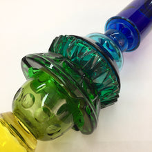 Load image into Gallery viewer, Empilade grande COBALT - TURQUOISE - JAUNE