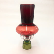 Load image into Gallery viewer, Empilade moyenne OLIVE - TURQUOISE - ROUGE