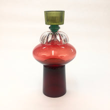 Load image into Gallery viewer, Empilade moyenne OLIVE - TURQUOISE - ROUGE