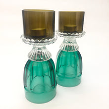 Load image into Gallery viewer, Empilade petite OLIVE- CLAIR - TURQUOISE