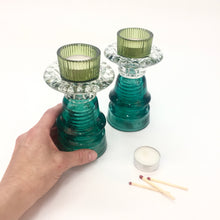 Load image into Gallery viewer, Empilade petite OLIVE - CLAIR - TURQUOISE