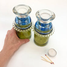 Load image into Gallery viewer, Empilade petite CLAIR - BLEU - OLIVE