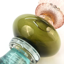 Load image into Gallery viewer, Empilade moyenne ROSE - OLIVE - TURQUOISE