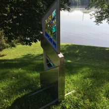 Charger l'image dans la galerie, Vitrail en dalle de verre - AZIMUT 1