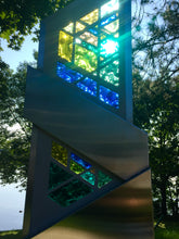 Charger l'image dans la galerie, Vitrail en dalle de verre - AZIMUT 1