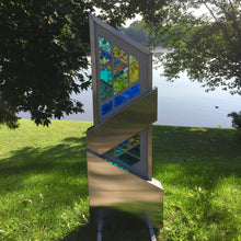 Charger l'image dans la galerie, Vitrail en dalle de verre - AZIMUT 1