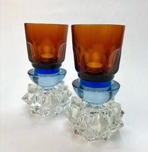 Load image into Gallery viewer, Empilades petites AMBRÉ - BLEU - CLAIR