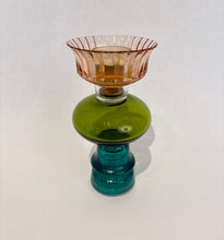 Load image into Gallery viewer, Empilade moyenne ROSE - OLIVE - TURQUOISE
