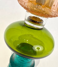 Load image into Gallery viewer, Empilade moyenne ROSE - OLIVE - TURQUOISE
