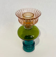 Load image into Gallery viewer, Empilade moyenne ROSE - OLIVE - TURQUOISE
