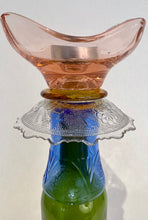 Load image into Gallery viewer, Empilade grande ROSE - VERT - COBALT

