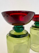 Load image into Gallery viewer, Empilades petites VERT - TURQUOISE - ROUGE
