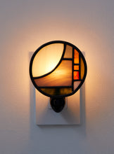 Load image into Gallery viewer, GRAY stained glass nighlight
