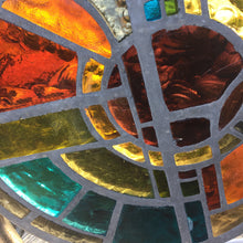 Load image into Gallery viewer, STAINED GLASS Dalle de verre - Circular occurence 1

